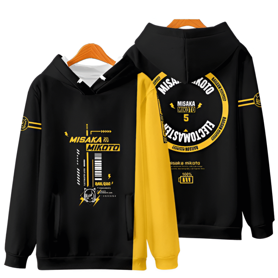 Anime A Certain Magical Index Misaka Mikoto 3D Printed Hoodie