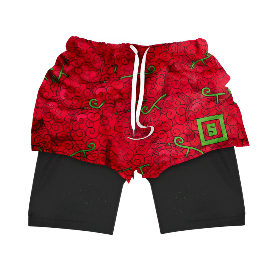 Anime One Piece Ope Ope No Mi Gym Shorts