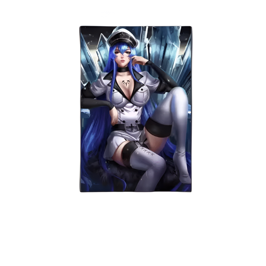 Anime Akame Ga Kill Esdeath Canvas Painting Poster