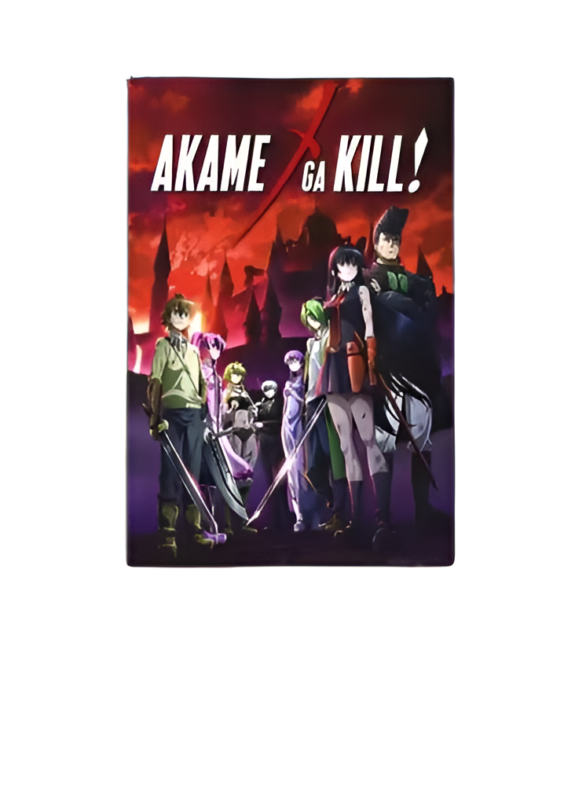 Akame Ga Kill Anime Characters Painting Poster