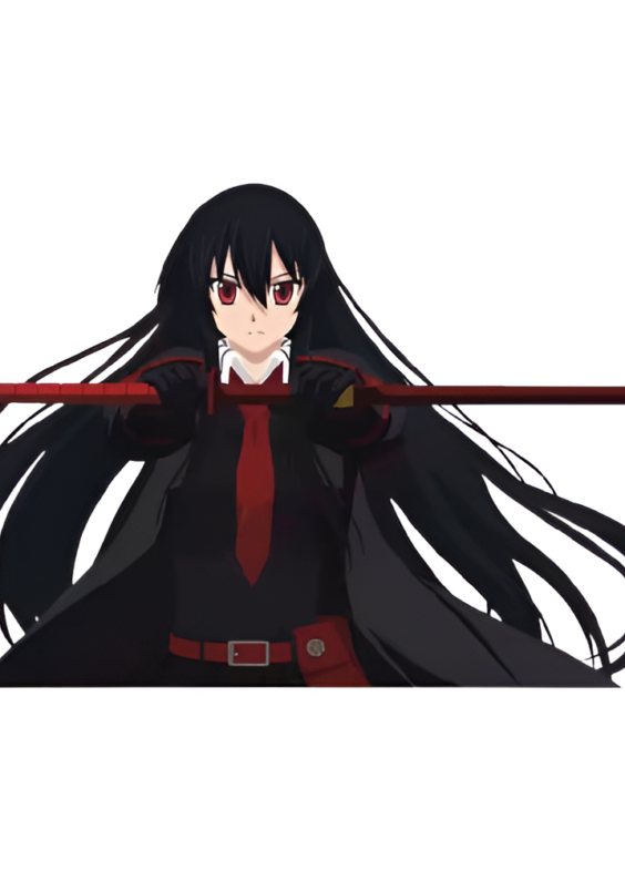 Akame Ga Kill Anime Akame Car Sticker