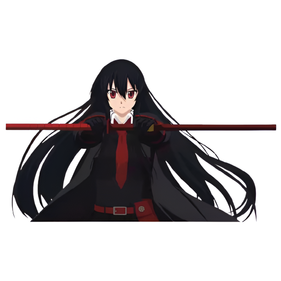 Akame Ga Kill Anime Akame Car Sticker