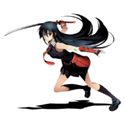 Akame Ga Kill Anime Akame Waterproof Car Sticker