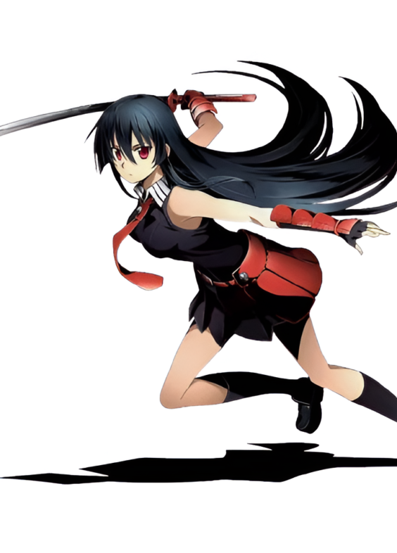 Akame Ga Kill Anime Akame Waterproof Car Sticker