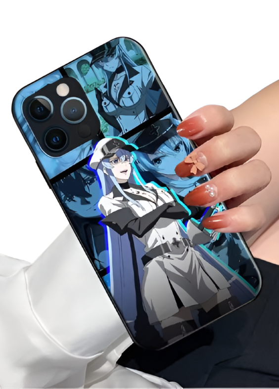 Anime Akame Ga Kill Esdeath Silicone Back Case For iPhone