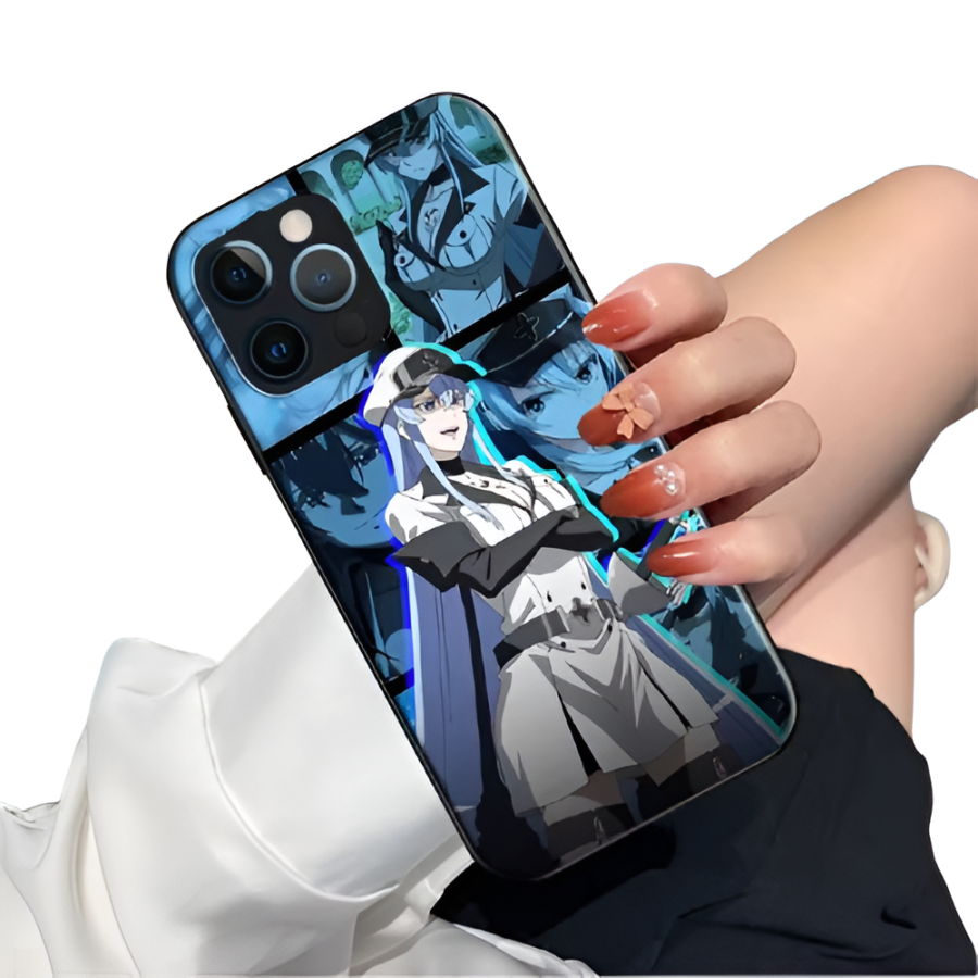 Anime Akame Ga Kill Esdeath Silicone Back Case For iPhone