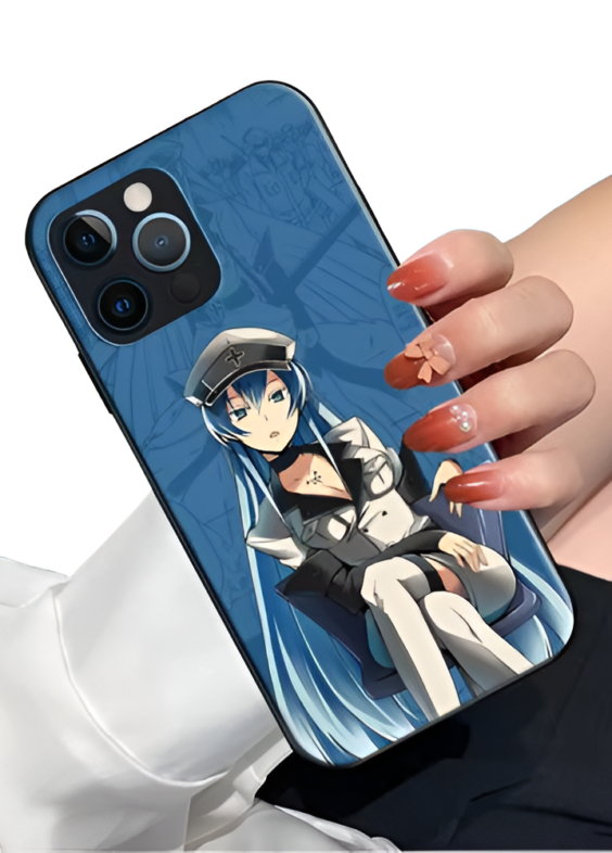 Akame Ga Kill Anime Esdeath Silicone Back Case For iPhone