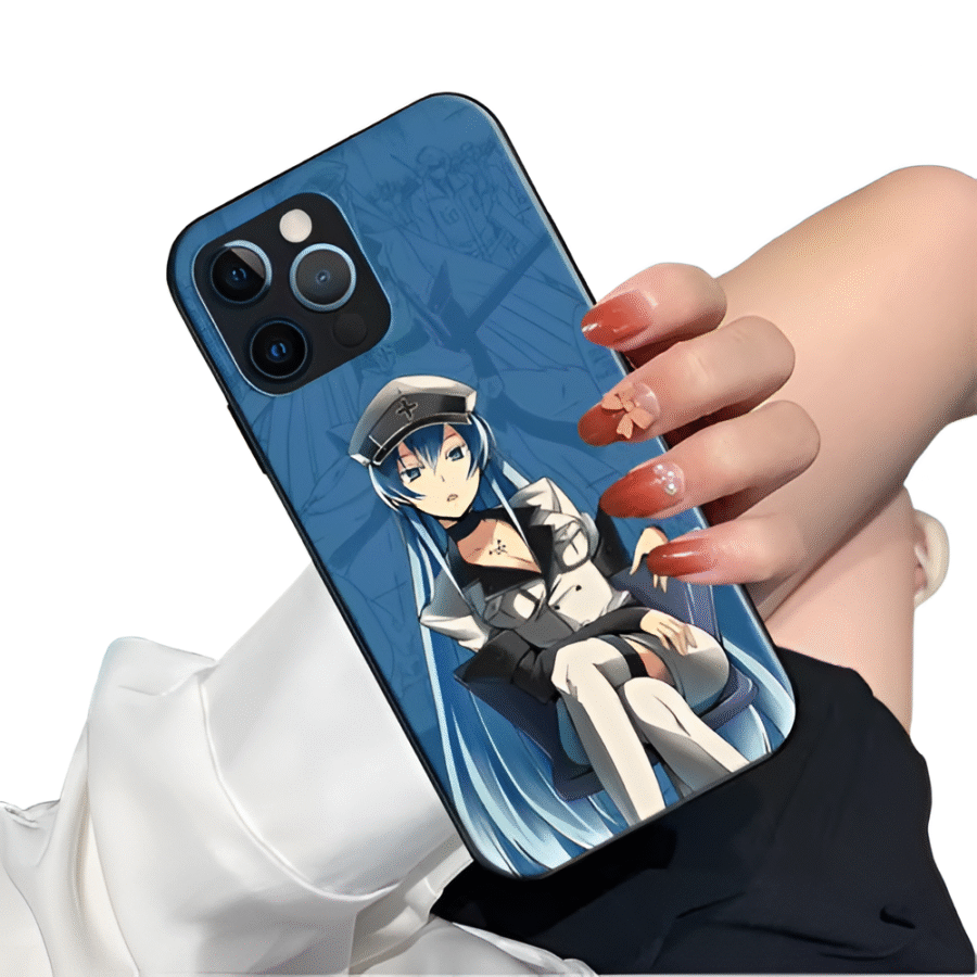 Akame Ga Kill Anime Esdeath Silicone Back Case For iPhone