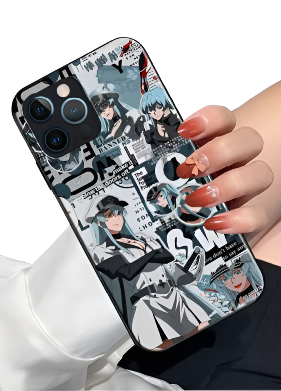 Akame Ga Kill Anime Esdeath Silicone Case For iPhone