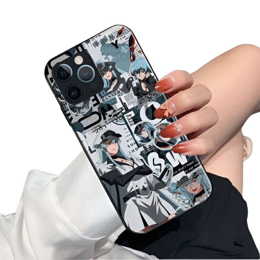 Akame Ga Kill Anime Esdeath Silicone Case For iPhone
