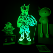 Anime My Hero Academia Izuku Midoriya LED Acrylic Stand