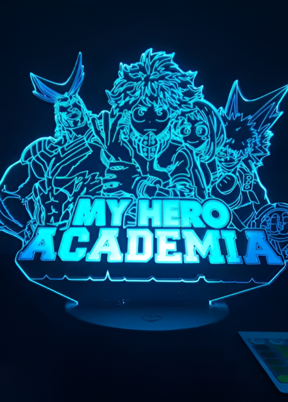 My Hero Academia Anime LED Acrylic Stand