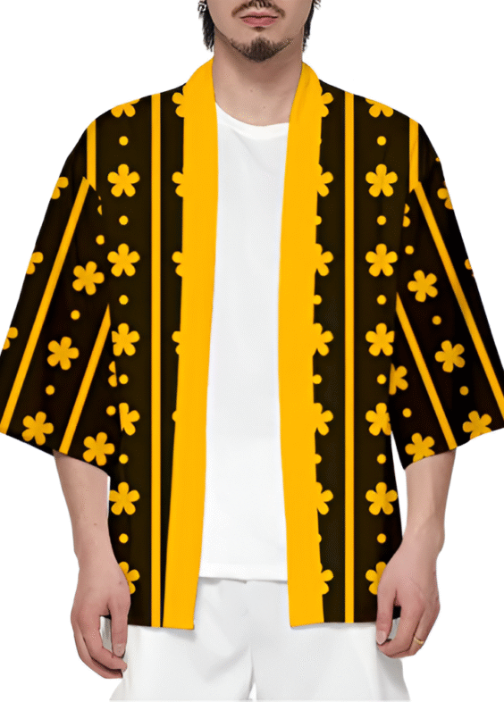 One Piece Anime Trafalgar Law Wano Cosplay Shirt