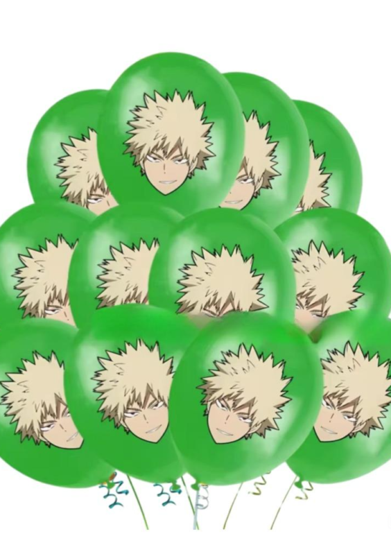 Anime My Hero Academia Katsuki Bakugo Party Decoration Balloon