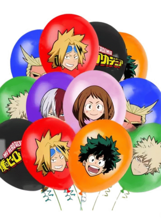 Anime My Hero Academia Party Decoration Balloon