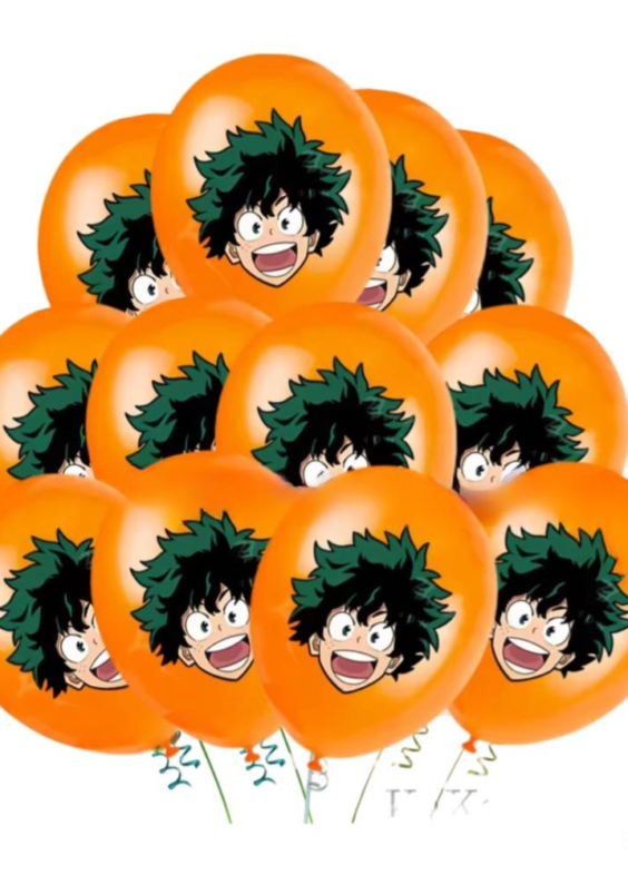Anime My Hero Academia Izuku Midoriya Party Decoration Balloon