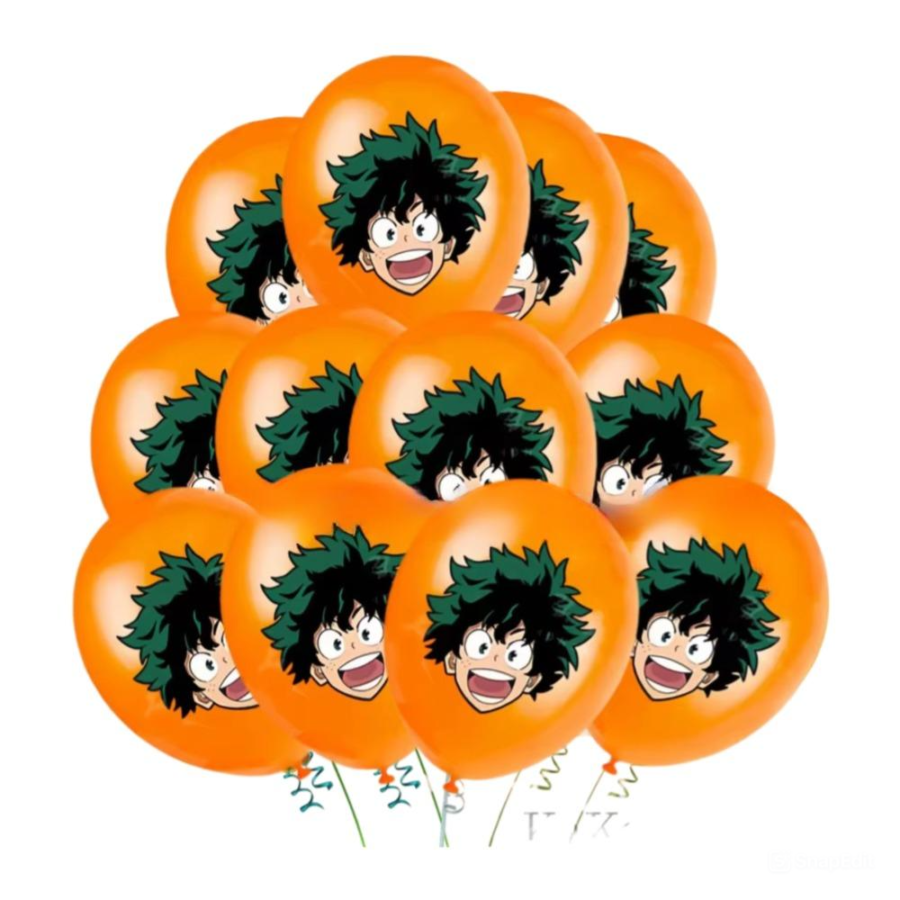 Anime My Hero Academia Izuku Midoriya Party Decoration Balloon