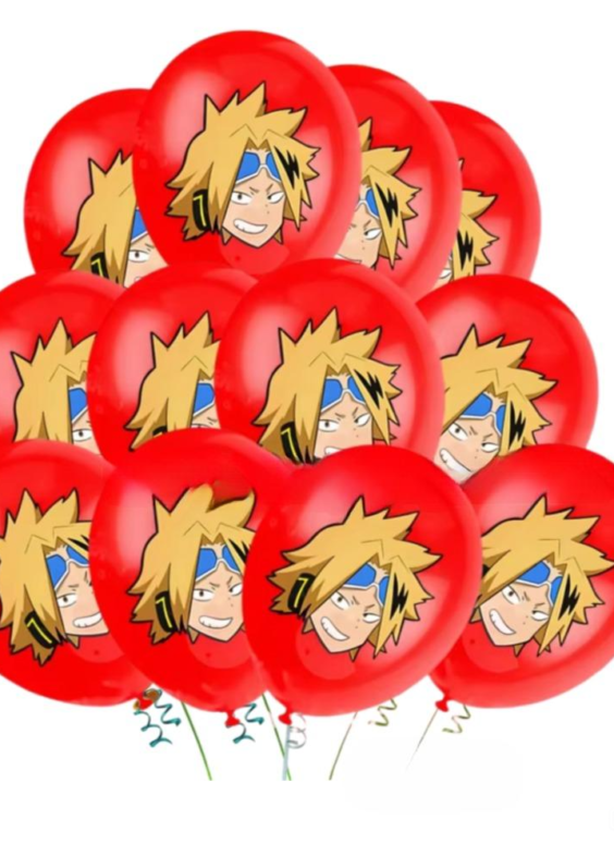 Anime My Hero Academia Denki Kaminari Party Decoration Balloon