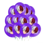 Anime My Hero Academia Shoto Todoroki Party Decoration Balloon