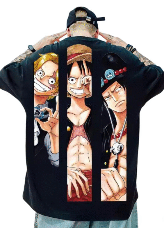 Anime One Piece Loose Fit T-Shirt