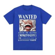 One Piece Wanted Gear 5 Monkey D. Luffy Anime T-Shirt