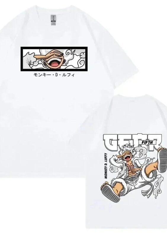 One Piece Anime Luffy Gear 5 T-Shirt