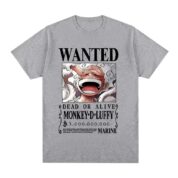 One Piece Anime Wanted Gear 5 Monkey D. Luffy T-Shirt