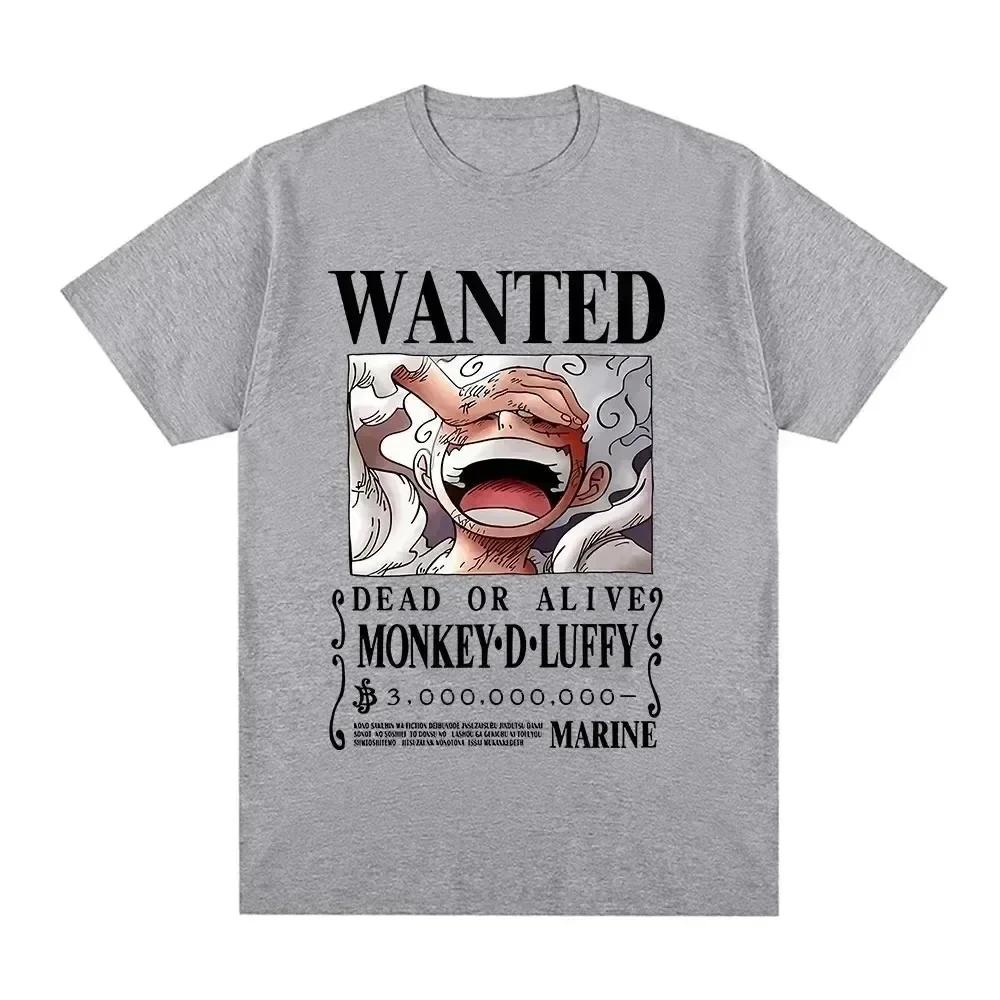 One Piece Anime Wanted Gear 5 Monkey D. Luffy T-Shirt One Piece Anime Wanted Gear 5 Monkey D. Luffy T-Shirt