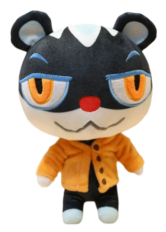 Anime Animal Crossing Tasha Plush Toy