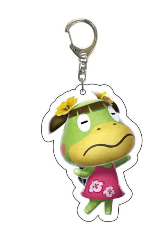 Anime Animal Crossing: New Horizons Leila Acrylic Keychain