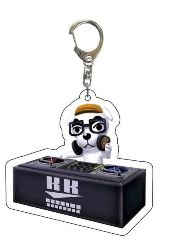 Anime Animal Crossing: New Horizons DJ KK Acrylic Keychain