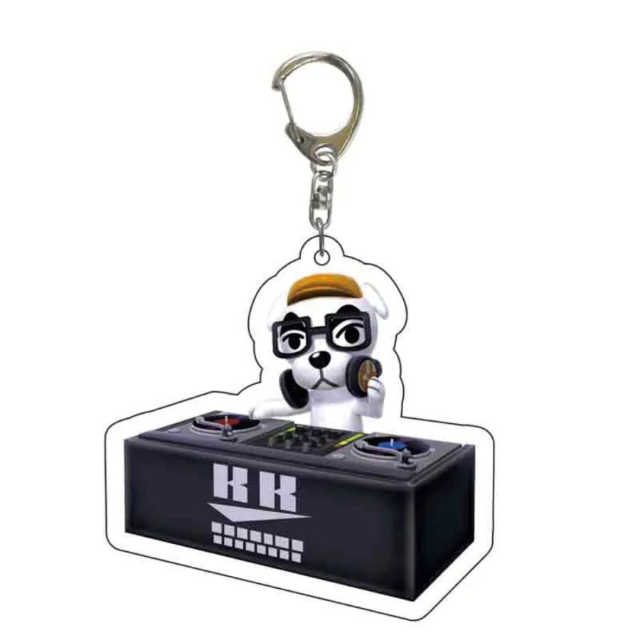 Anime Animal Crossing: New Horizons DJ KK Acrylic Keychain