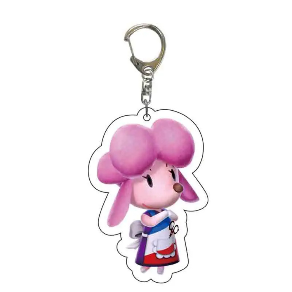 Anime Animal Crossing: New Horizons Harriet Acrylic Keychain Anime Animal Crossing: New Horizons Harriet Acrylic Keychain