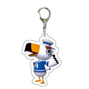 Anime Animal Crossing: New Horizons Gulliver Acrylic Keychain