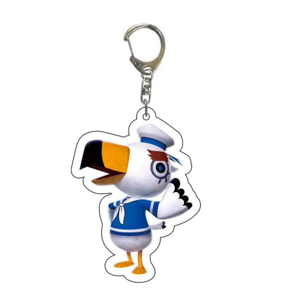 Anime Animal Crossing: New Horizons Gulliver Acrylic Keychain Anime Animal Crossing: New Horizons Gulliver Acrylic Keychain