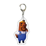 Anime Animal Crossing: New Horizons Don Resetti Acrylic Keychain