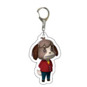 Anime Animal Crossing: New Horizons Digby Acrylic Keychain