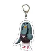 Anime Animal Crossing: New Horizons Brewster Acrylic Keychain