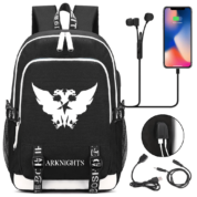 Anime Arknights Ursus USB Charging Backpack