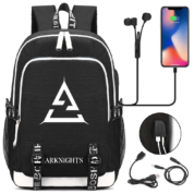 Anime Arknights Specialist USB Charging Backpack