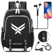 Anime Arknights Skyfire USB Charging Backpack