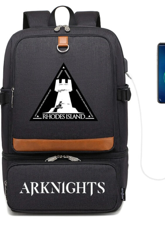 Anime Arknights Rhodes Island Laptop Backpack