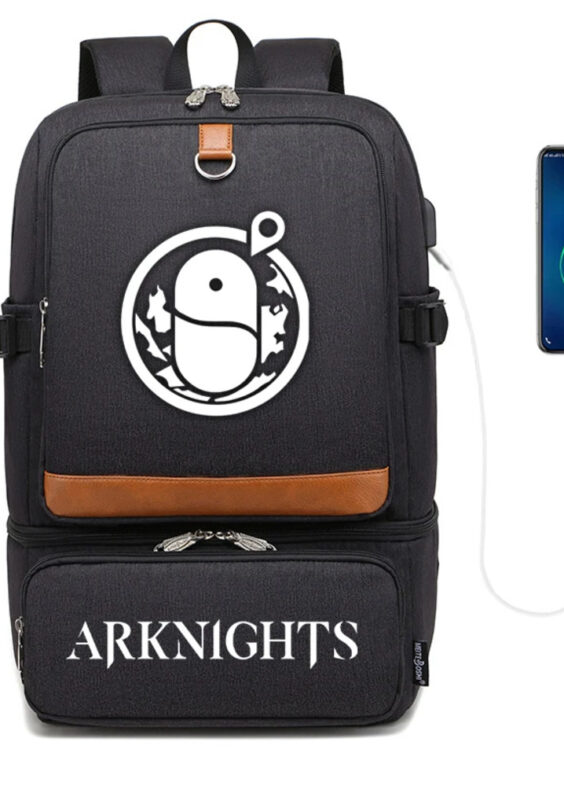 Arknights Anime Penguin Logistics Laptop Backpack