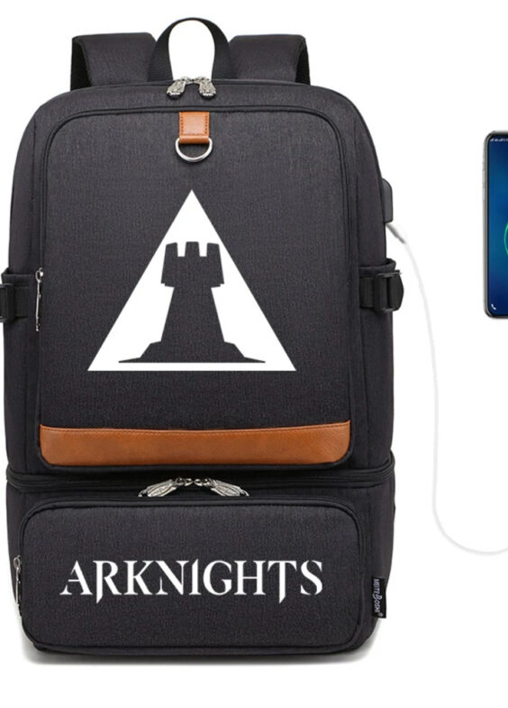 Arknights Anime Rhodes Island Laptop Backpack