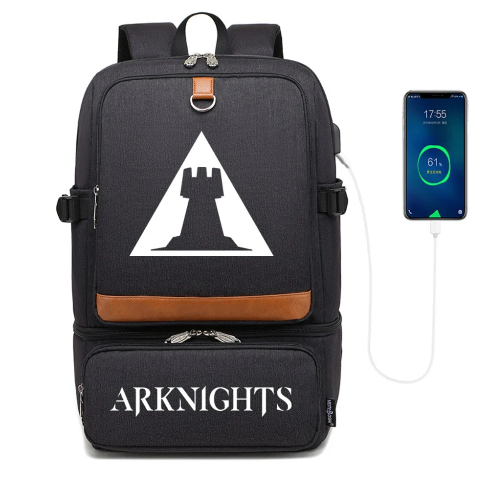 Arknights Anime Rhodes Island Laptop Backpack Arknights Anime Rhodes Island Laptop Backpack