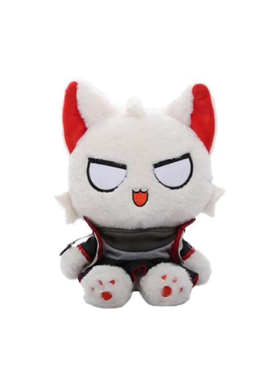 Anime Arknights W Cat Plush Toy