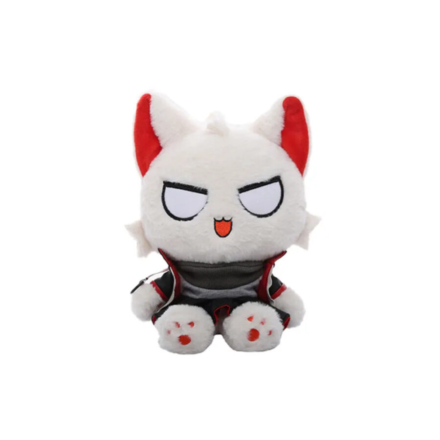 Anime Arknights W Cat Plush Toy