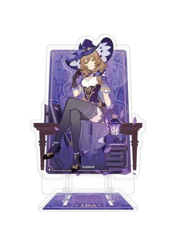 Anime Genshin Impact Lisa Acrylic Phone Stand