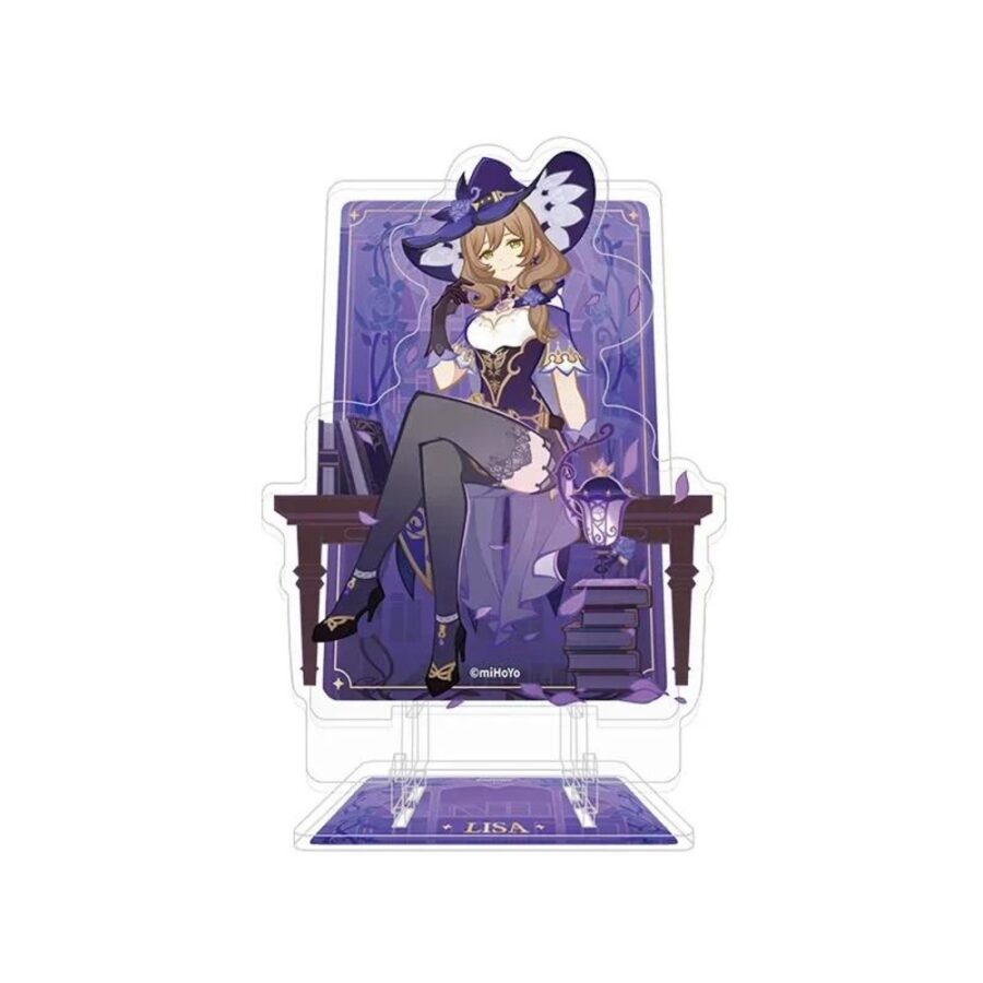 Anime Genshin Impact Lisa Acrylic Phone Stand