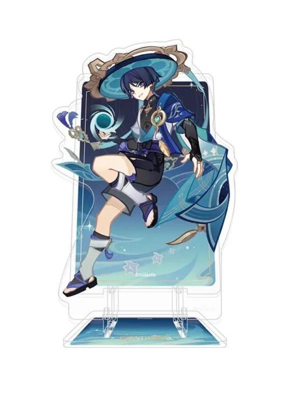 Anime Genshin Impact Wanderer Acrylic Phone Stand